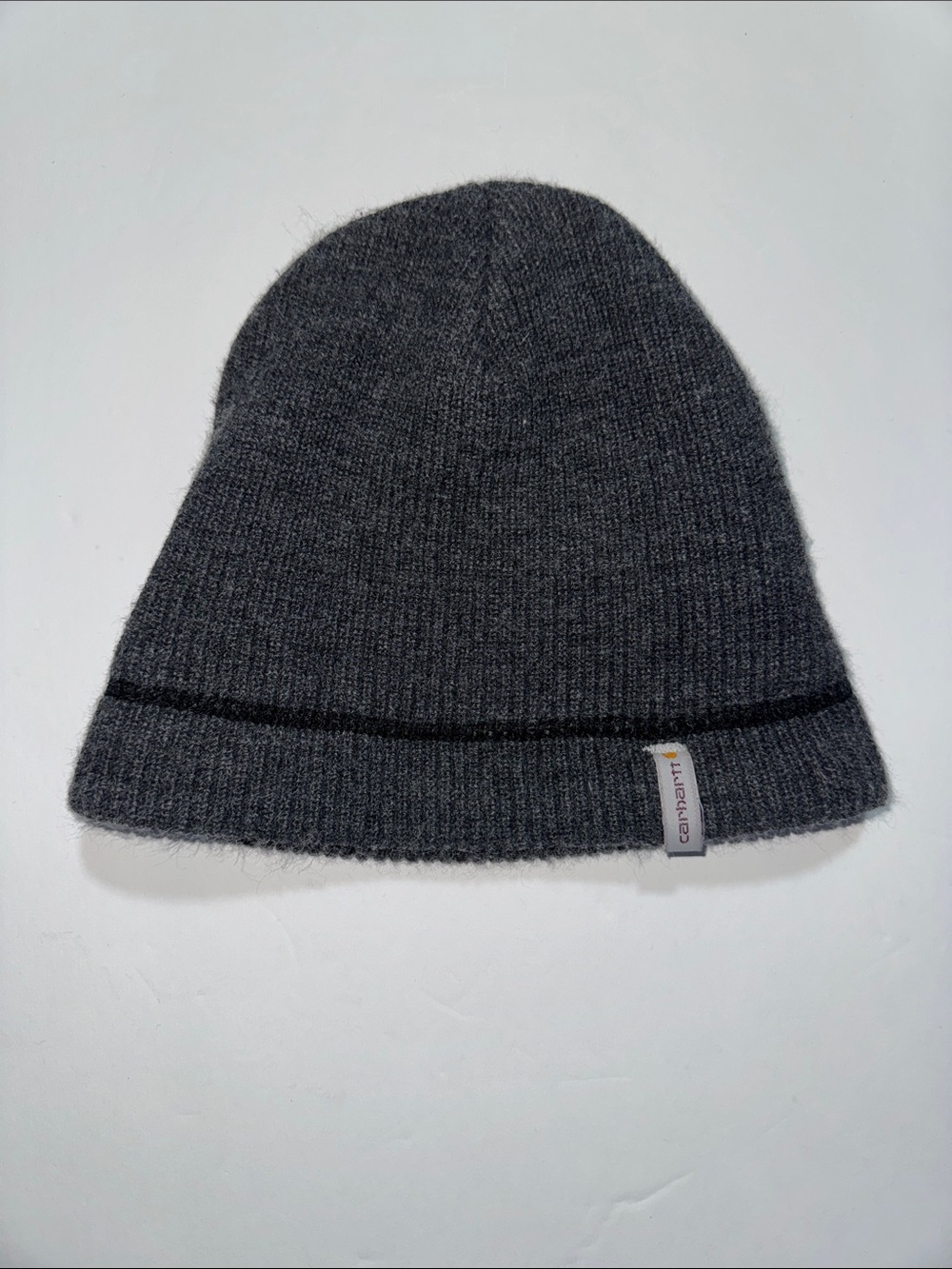 Carhartt Thinsulate Platinum Kids Dark Gray No Cuff Beanie Size O/S